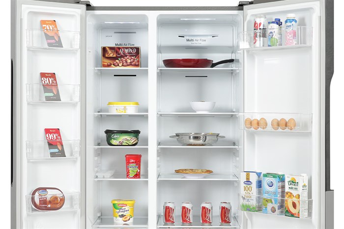 Tủ Lạnh LG Inverter 519 Lít Side By Side GR-B256JDS